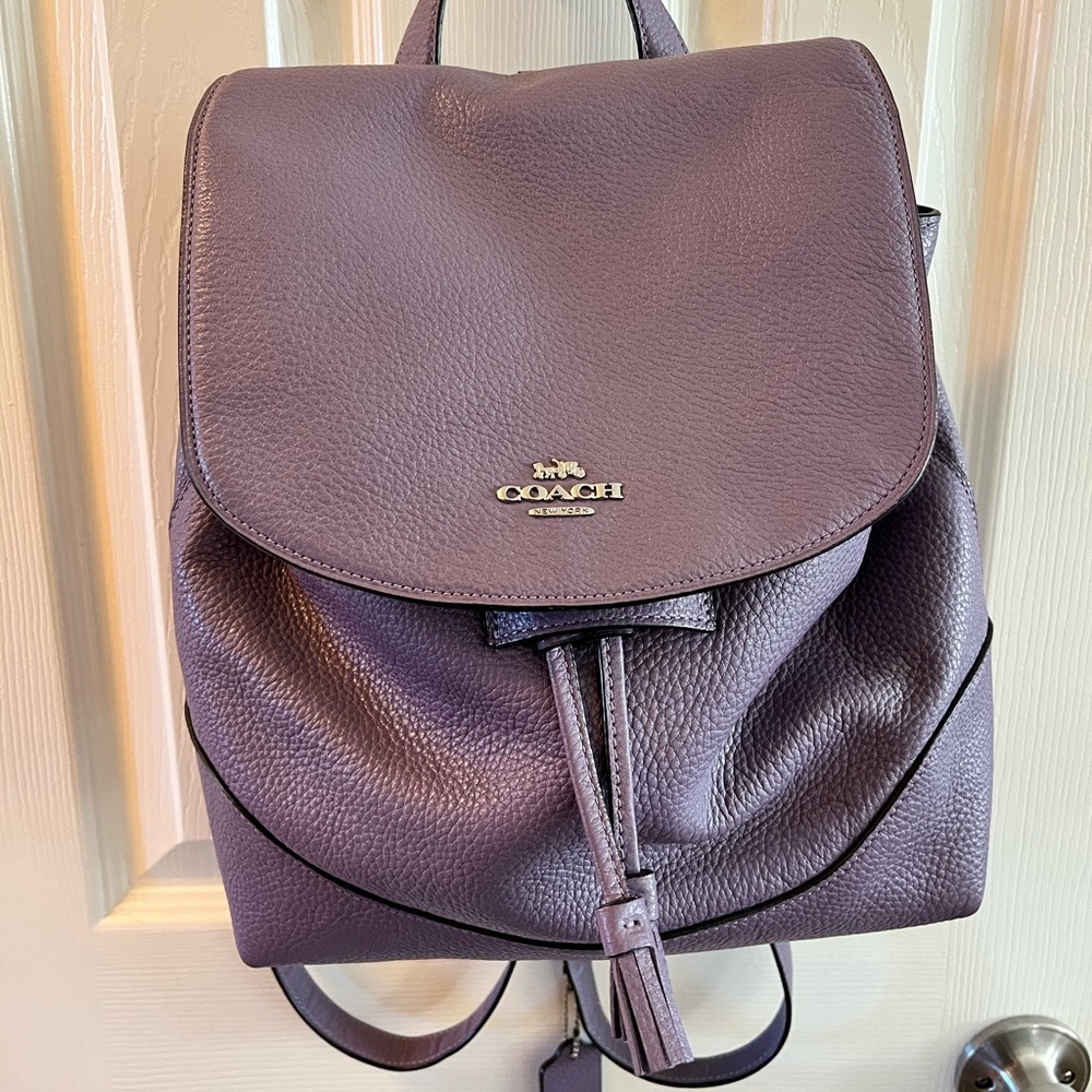 COACH ELLE BACKPACK LAVENDER